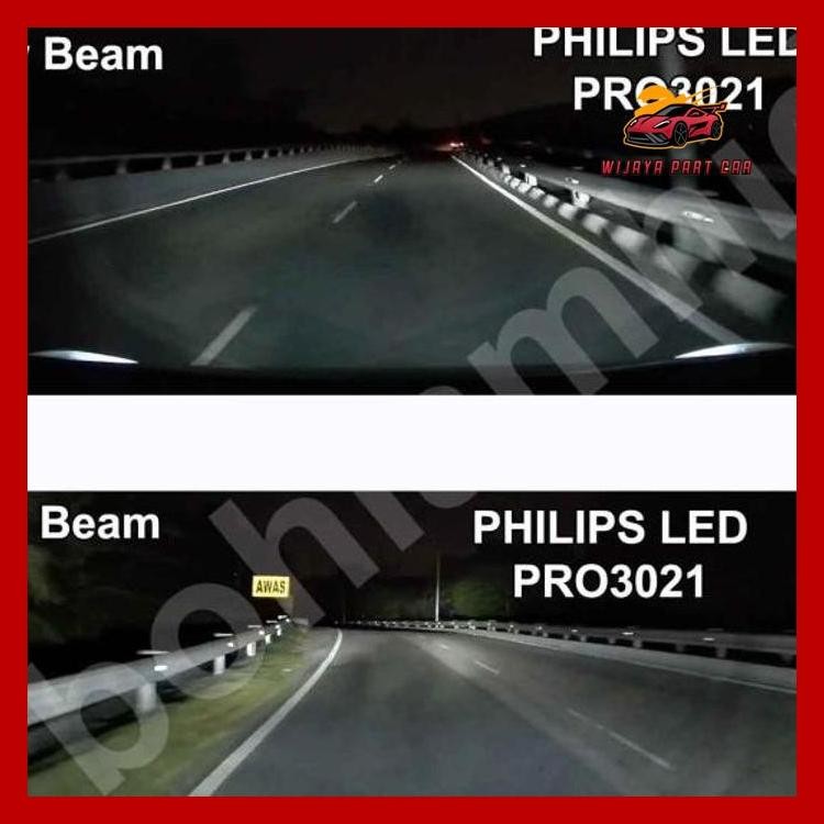 LAMPU LED TOYOTA SIENTA PHILIPS ULTINON PRO3021 H11 HEADLAMP FOGLAMP