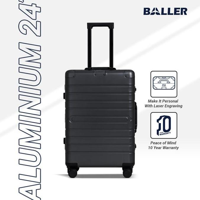 Baller Koper Aluminium 24 Inch - Grey