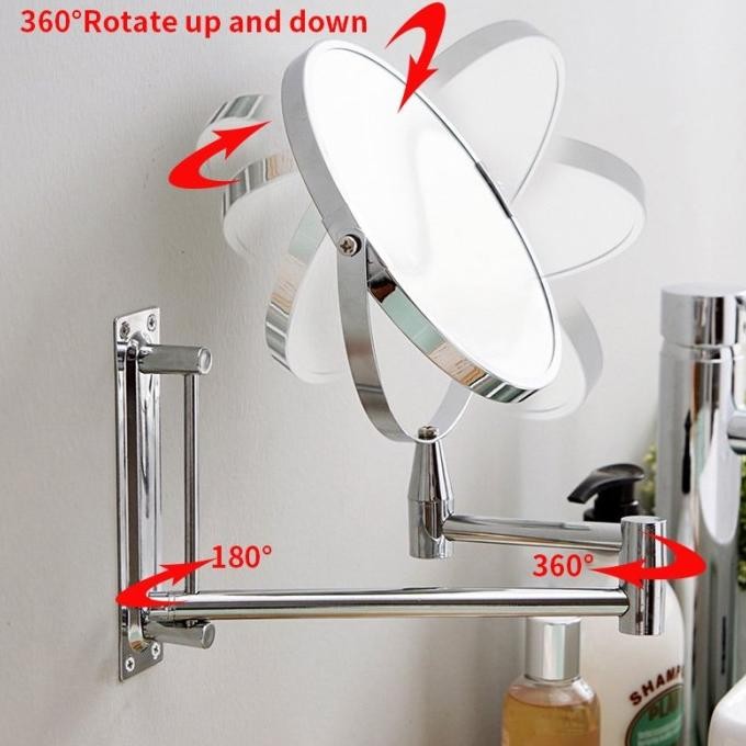 Kaca Cermin Rias Make Up Dinding Kamar Mandi Wastafel Toilet