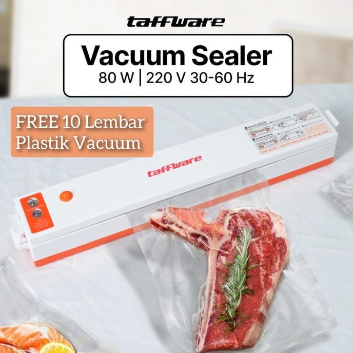 Mesin Vacuum Sealer Plastic Sealer Taffware Freshpackpro
