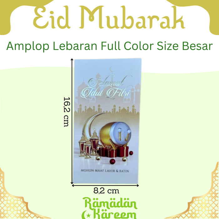 

PROMO TERBARU PROMO AMPLOP LEBARAN IDUL FITRI BESAR KARAKTER KHUSUS UKURAN L HKL16