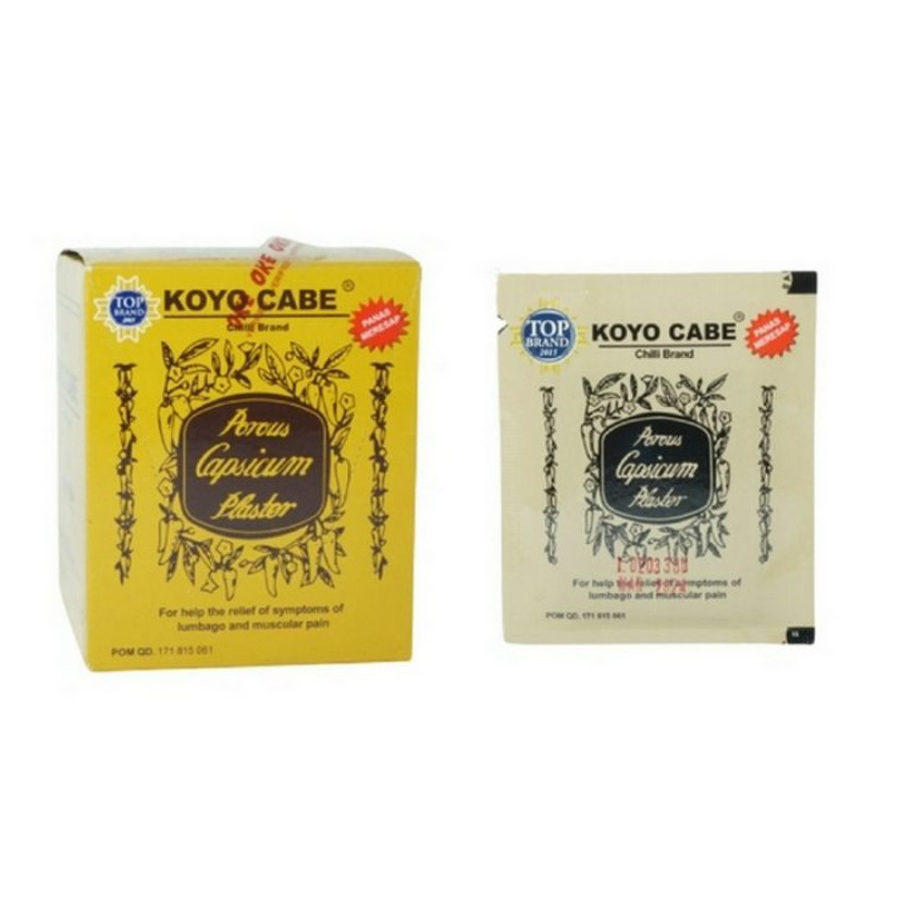 

Diskon Koyo Cabe Isi 10 Lembar - Koyo Perada Nyeri Otot Dan Sendi Klf6S