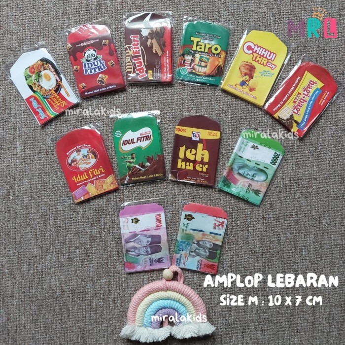 

POTONGAN HARGA AMPLOP LEBARAN KARAKTER LUCU - ANGPAO HARI RAYA IDUL FITRI PRINT MOTIF HKL1610