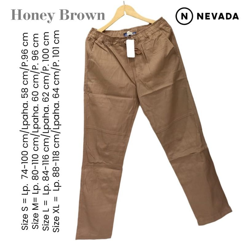 Celana Panjang Karet Pinggang Nevada/Chino/Chinos/Branded DiskonSr0225C