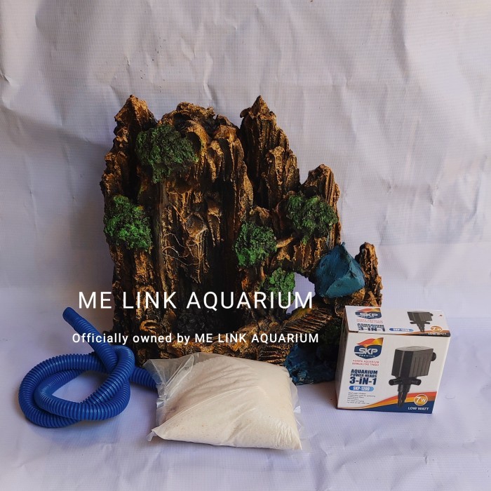 TEBING AIR TERJUN AQUASCAPE FULLSET 25CM