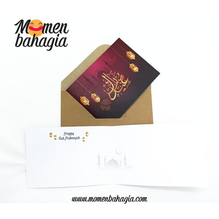 

DAPATKAN KARTU UCAPAN LEBARAN LIPAT PREMIUM + AMPLOP MURAH BAGUS 006 WOK66
