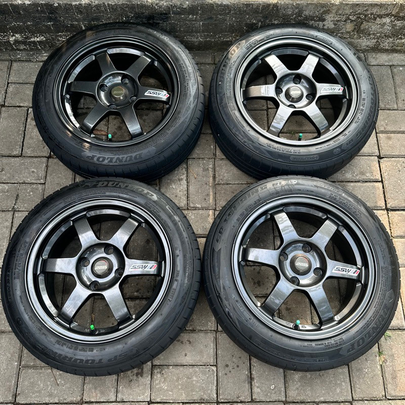 Velg Ring 16 Brio RS Freed Mobilio RS Jazz RS Yaris Avanza Agya Veloz Livina Xenia Volkrays TE37 R16