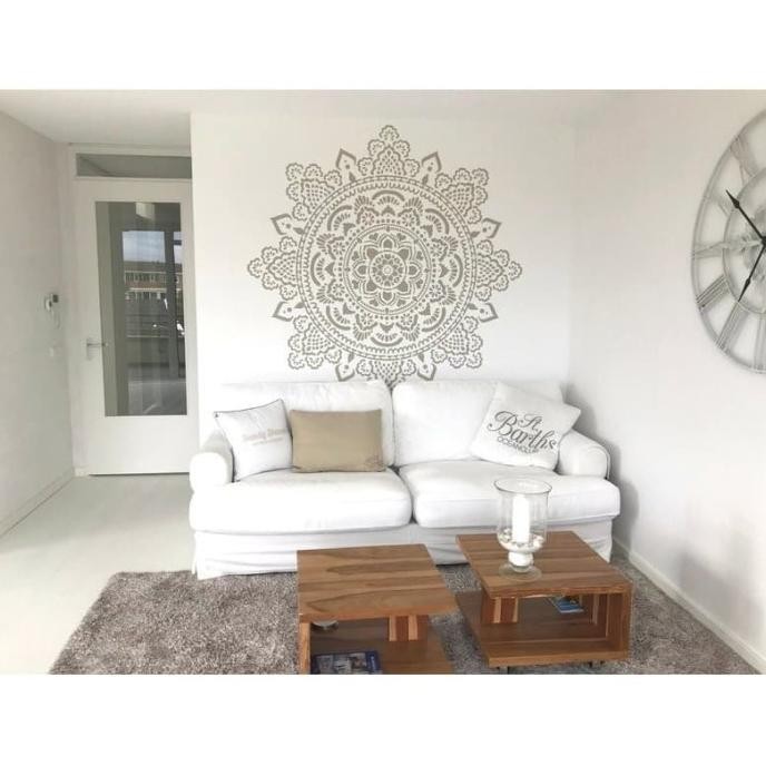 

Stencil Custom Mandala Ukuran 70 cm ketebalan 200 micron