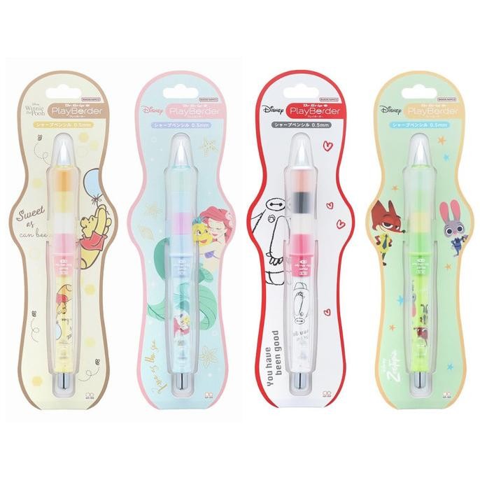

Pilot Dr. Grip Play Border Disney 0.5 Pensil Mekanik Limited Edition