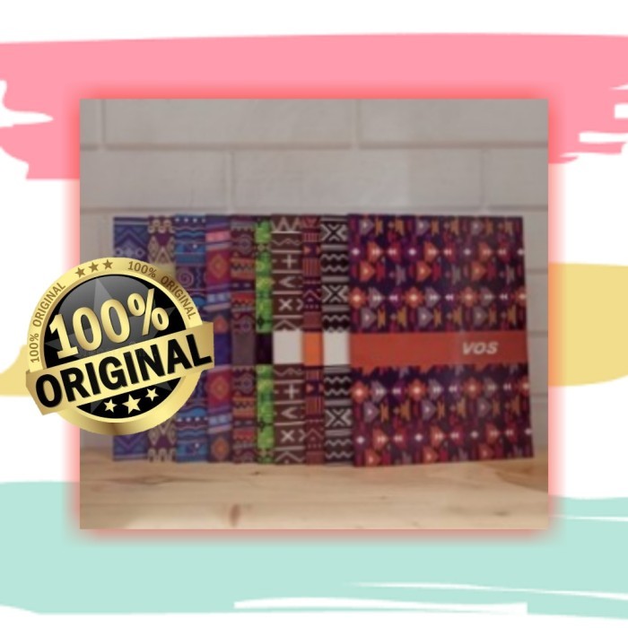 

Ready Buku Tulis Vos B5 Tribal isi 10