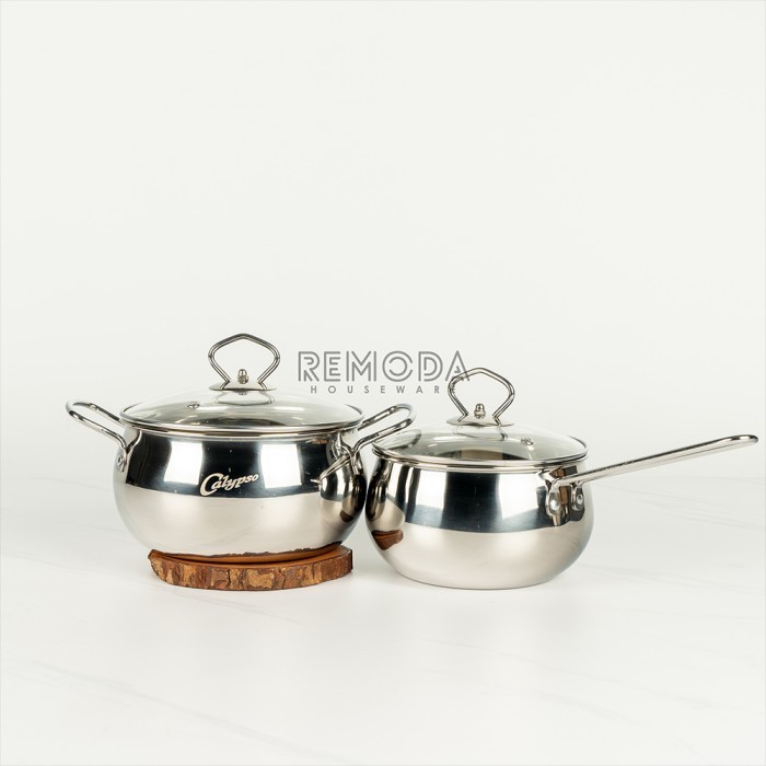 Calypso Panci Set (Panci Susu + Panci Sup) 16cm & 18cm