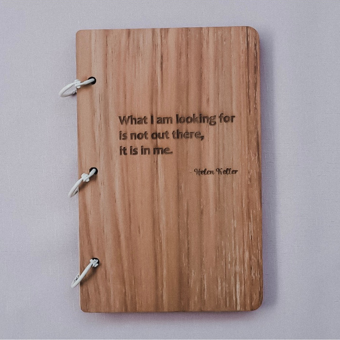 

Ready Wooden Notebook - What I'm Looking
