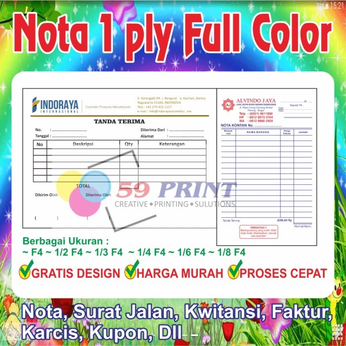 

Ready nota custom 1 ply