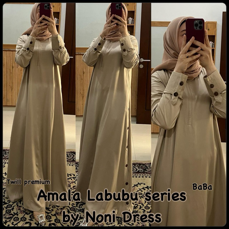 NEW DEALS Daster Arab Noni AMALA Gamis Premium Maxi Dress Ori