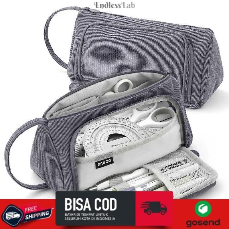 

Tempat / Kotak Pensil / Alat Tulis / Kosmetik / Stationery / Pencil / Pulpen / Kosmetik / Box / Pouch