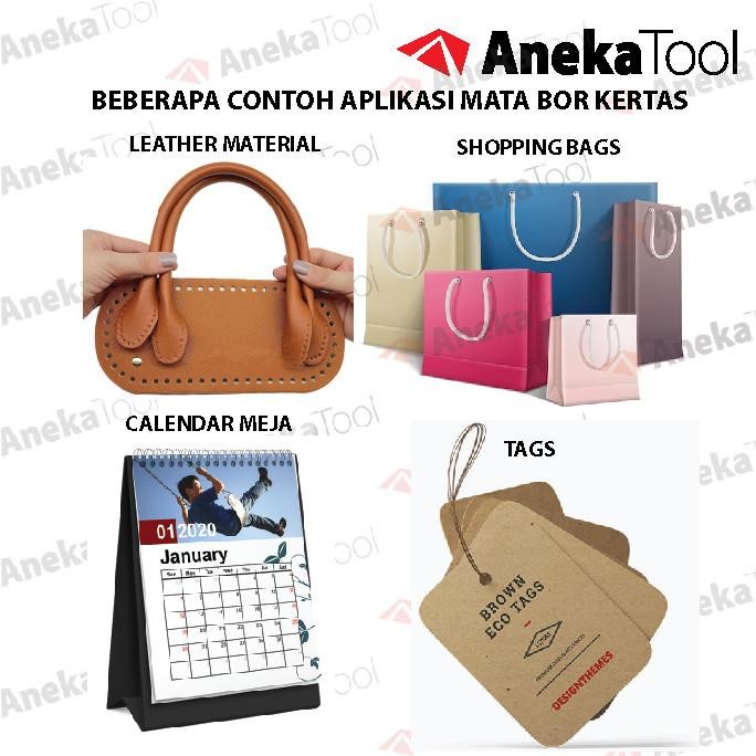 

Mata Bor Kertas Uchida Uk. 5.0 / 5.5 / 6.0 Mm Pembolong Kertas Paper B