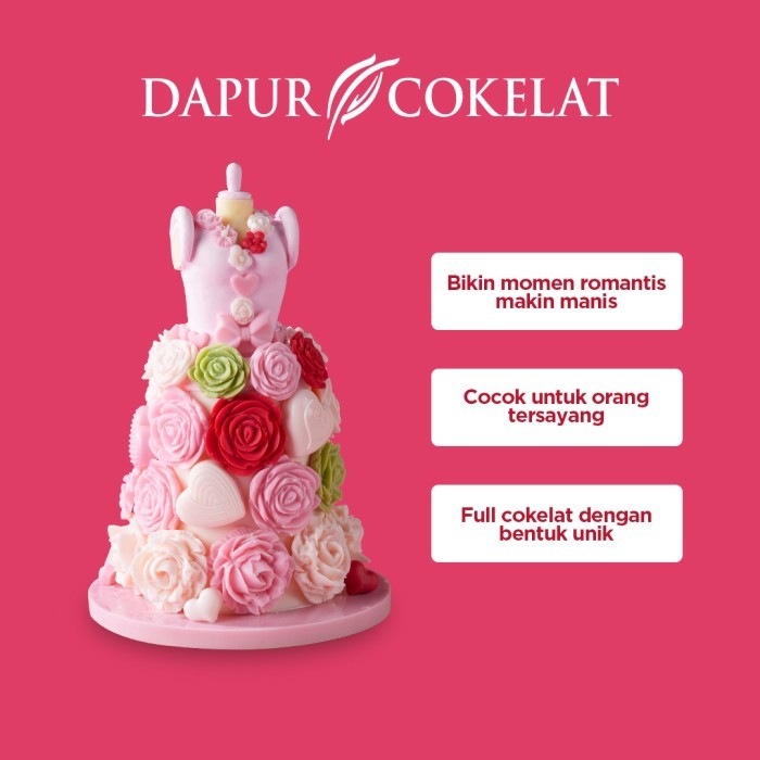 

DAPUR COKELAT - HEARTFELT GOWN COKELAT VALENTINE HADIAH HARI KASIH SAYANG