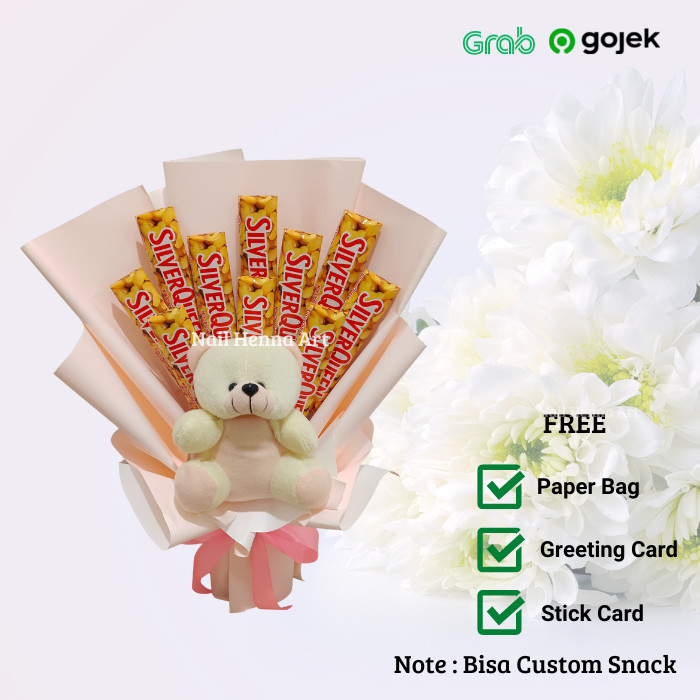 

BUKET COKLAT SILVERQUEEN H ULANG TAHUN /WISUDA/ ANNIVERSARY/ VALENTINE