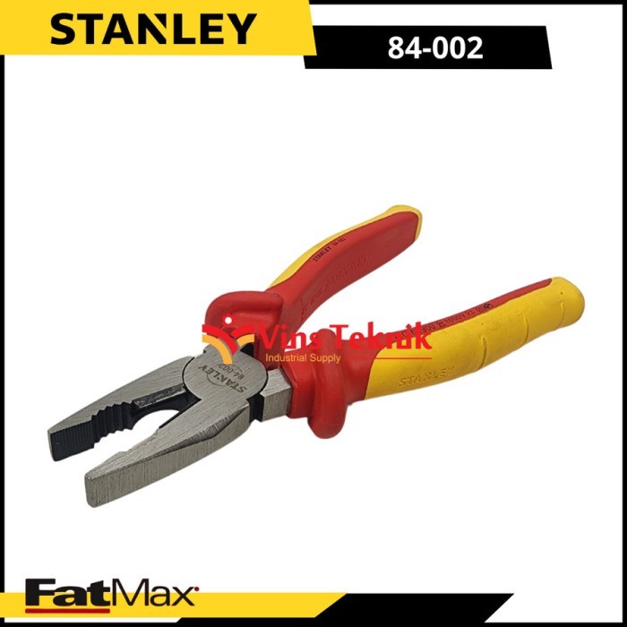 STANLEY 84-002 Tang Listrik Tang Kombinasi 8" Combination Pliers 200mm VDE