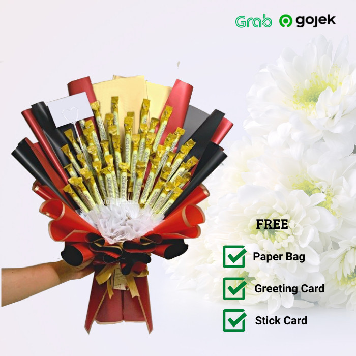 

BUKET COKLAT CHOCOLATOS ULANG TAHUN/ WISUDA/ ANNIVERSARY/ VALENTINE