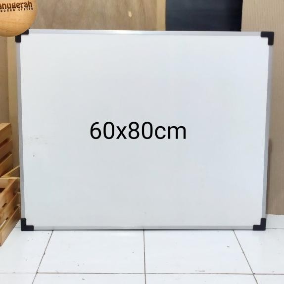 

60 Cm Whiteboard Papan Tuli Non Magnet Ingle Face Antor Eolah