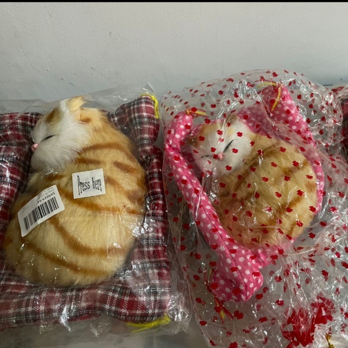 

BONEKA KUCING BUNYI MEONG GANTUNGAN KUCING FIGURE KUCING BERSUARA