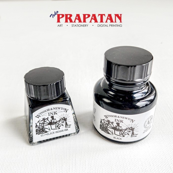 

Winsor Newton Black Indian Ink Calligraphy / Tinta Kaligrafi