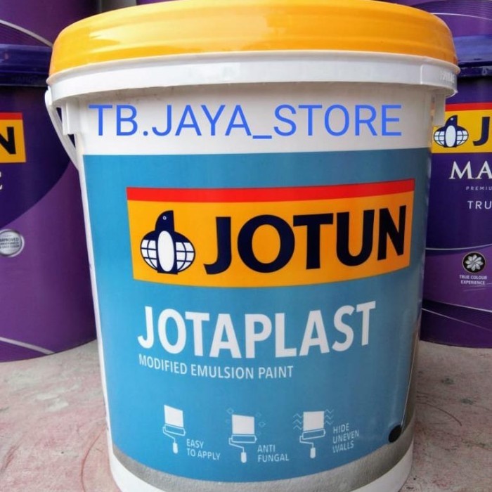 JOTUN JOTAPLAST SHEER GREY 12077 / CAT TEMBOK JOTUN JOTAPLAST(25KG)
