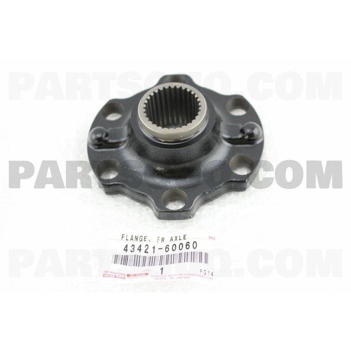 Flange As Roda Depan Hilux Surf Ln167 43421-60060 Original