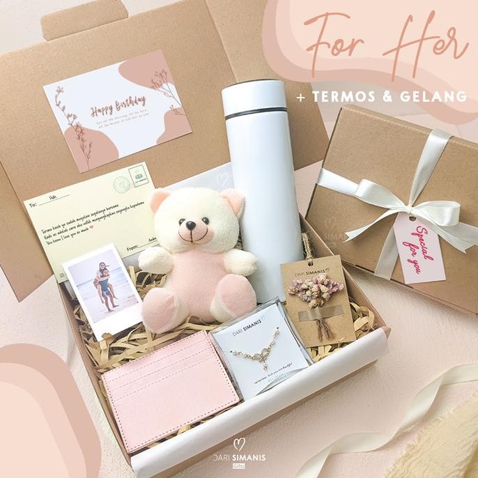 For Her Box - Hadiah Pacar - Kado ulang tahun wanita - Box hadiah pere