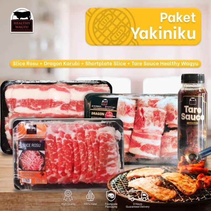 

Paket Yakiniku Grill Bbq Slice Beef Dan Saus (Komplit) Untuk 4-5 Porsi