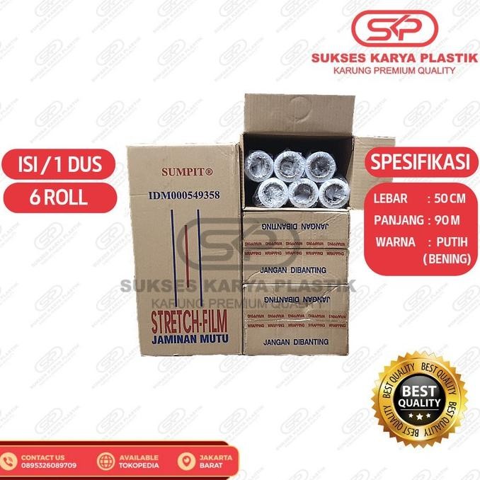 |Bestseller| STRETCH FILM SUMPIT IDM000549358 SHEET FILM SUMPIT PLASTIK WRAPPING