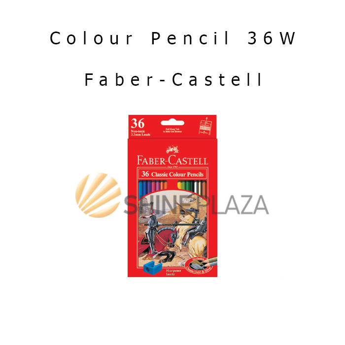 

PENSIL WARNA FABER CASTELL - 36 CLASSIC