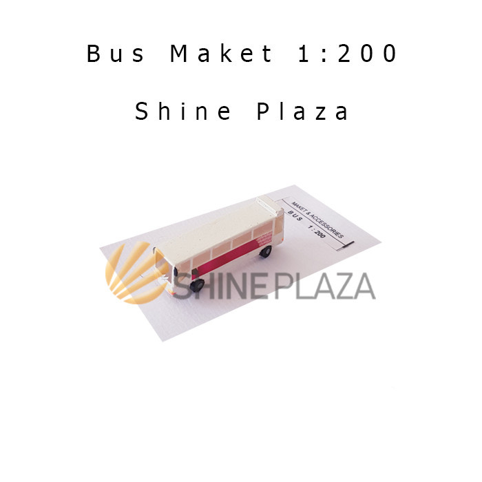 

BUS MINIATUR 1:200 - BAHAN MAKET