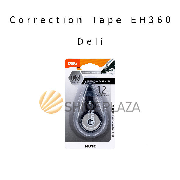 

CORRECTION TAPE TIP X QUIET USE - TIP EX KERTAS ROLL DELI EH360