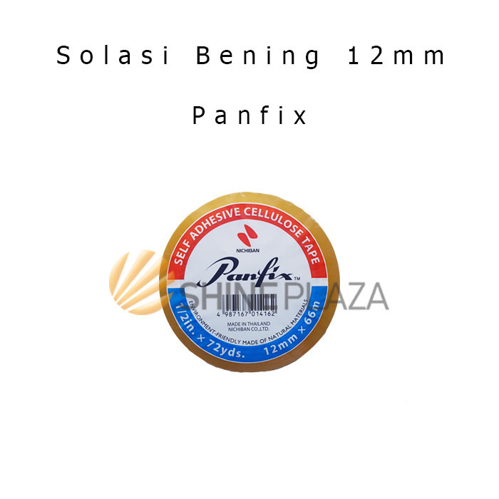 

PANFIX SOLASI SELOTIP BENING 12MM - ISOLASI SOLATIP PANFIX 1/2 INCH