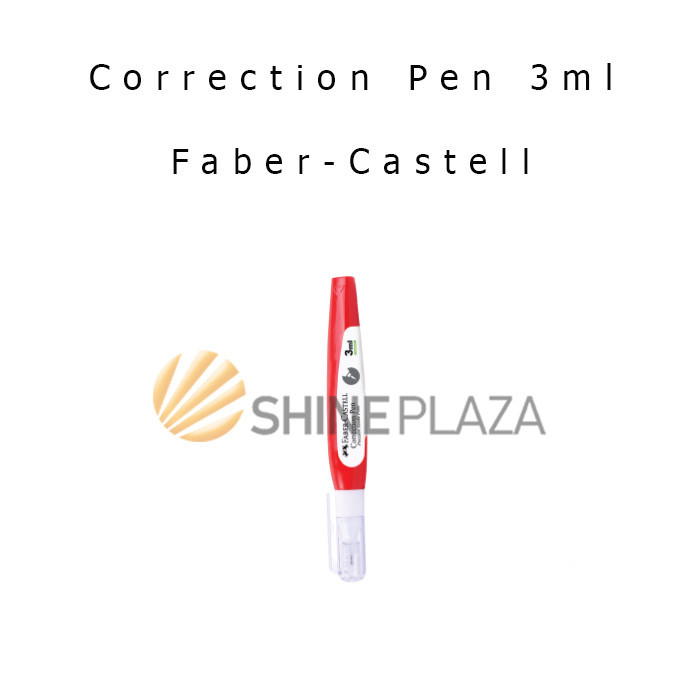 

TIP EX CAIR FABER-CASTELL 3ML TIPE X CORRECTION PEN KOREKSI PENGHAPUS