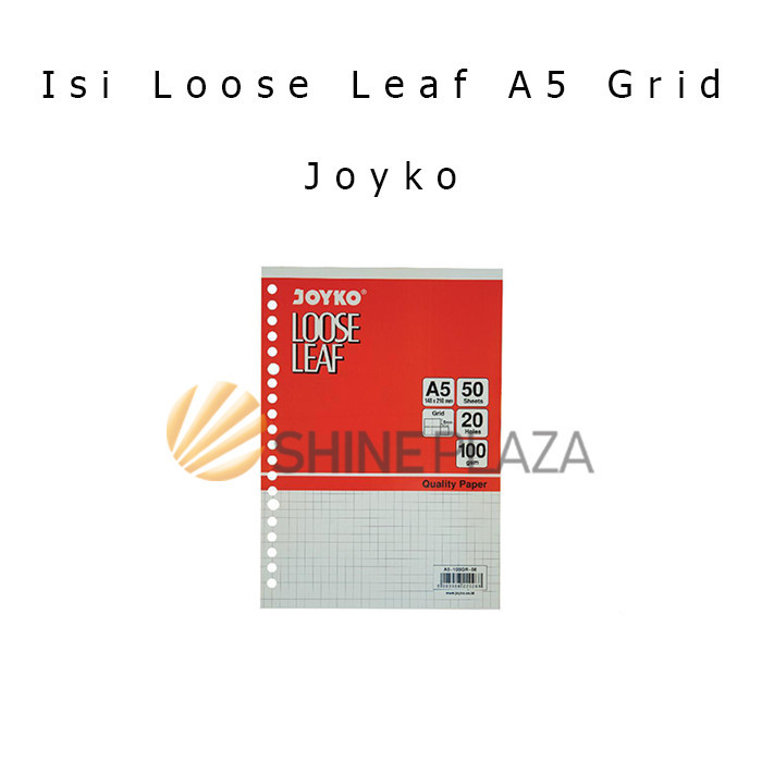 

ISI LOOSE LEAF GRID 100GR - ISI BINDER GRID A5 JOYKO