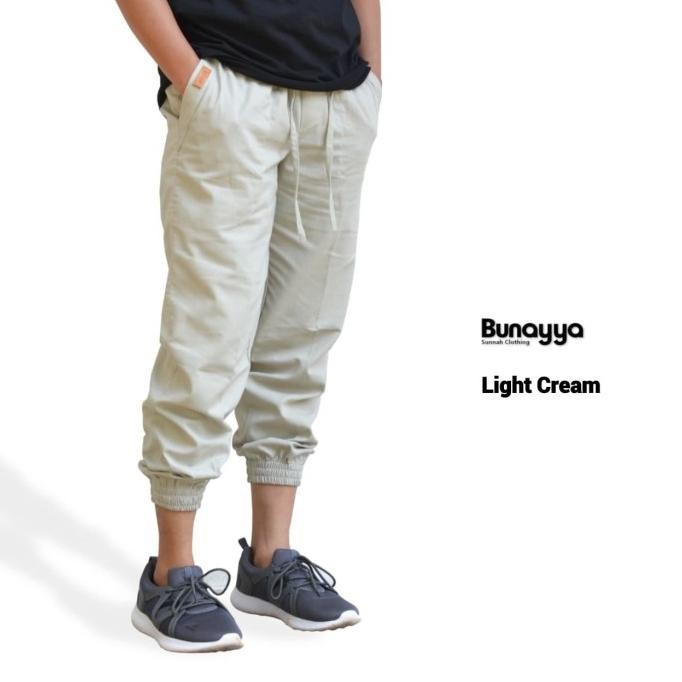 Celana Sirwal Jogger By Bunayya,Celana Panjang Muslim Pria Dewasa Original