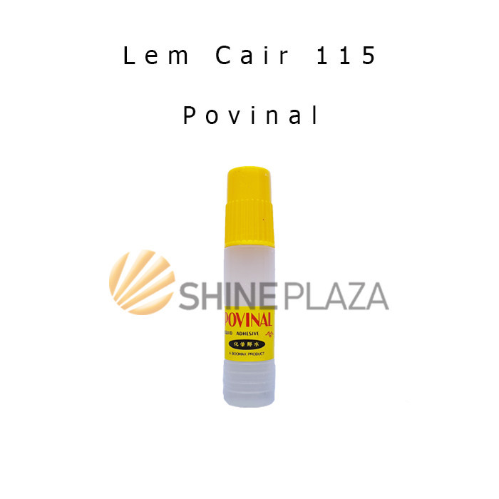 

LEM POVINAL 115 - LEM CAIR KERTAS POVINAL SERBAGUNA 50ML