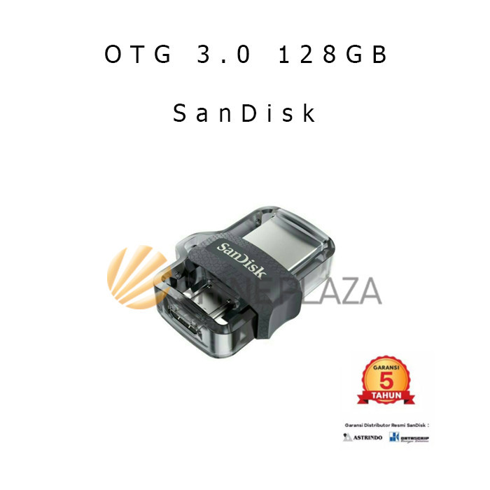 

SANDISK FLASHDISK OTG 128GB ULTRA DUAL DRIVE M3.0 DD3 128 GB ORIGINAL