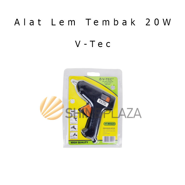 

ALAT LEM TEMBAK KECIL V-TEC VT-MG220 20 WATT - GLUE GUN VTEC 20W