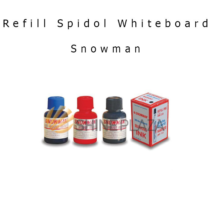 

REFILL TINTA SPIDOL WHITEBOARD SNOWMAN WBI-20