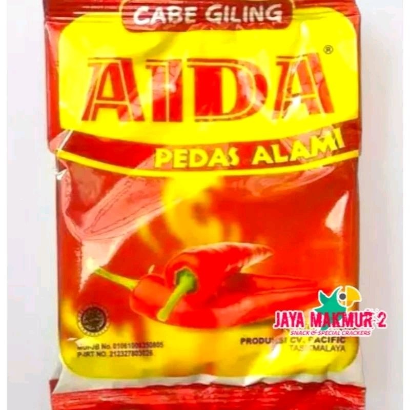 

AIDA CABE GILING 500gram super pedas