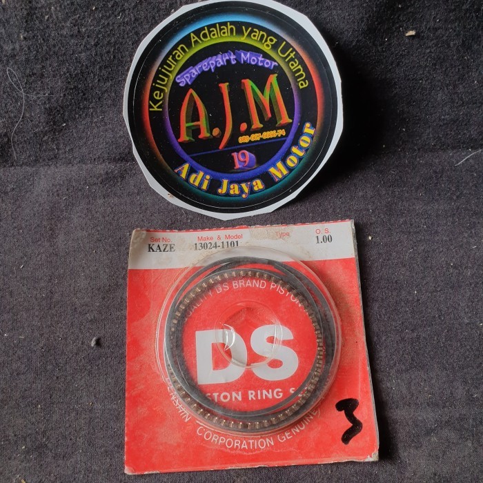Ring Piston Seher Kaze R Oversize Os 100 Barang Langka