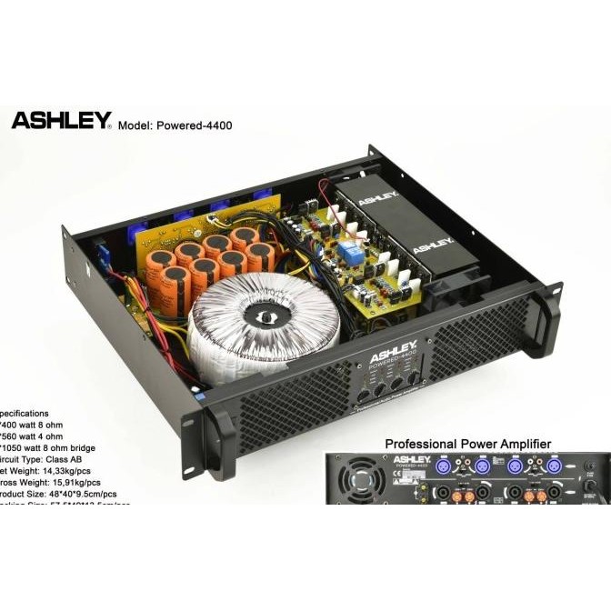 power ashley powered 4400 powered4400