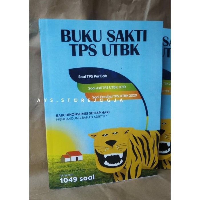 BUKU SAKTI SBMPTN TPS UTBK / SUSU MACAN 2021 + KUNCI JAWABAN