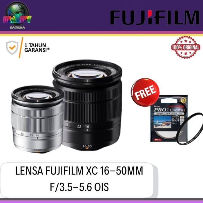PROMO FUJIFILM XC 16-50MM F3.5-5.6 OIS / LENSA FUJIFILM XC 16-50MM