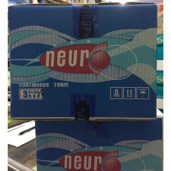 

Ready Kertas Continuous Form Neuro 91/2 X 11 3ply /2 (K3:2) Paper