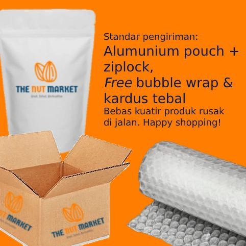 

Kacang Walnut Oven (Roasted Walnut) Usa Imported, 500 Gram Original Dan Terpercaya